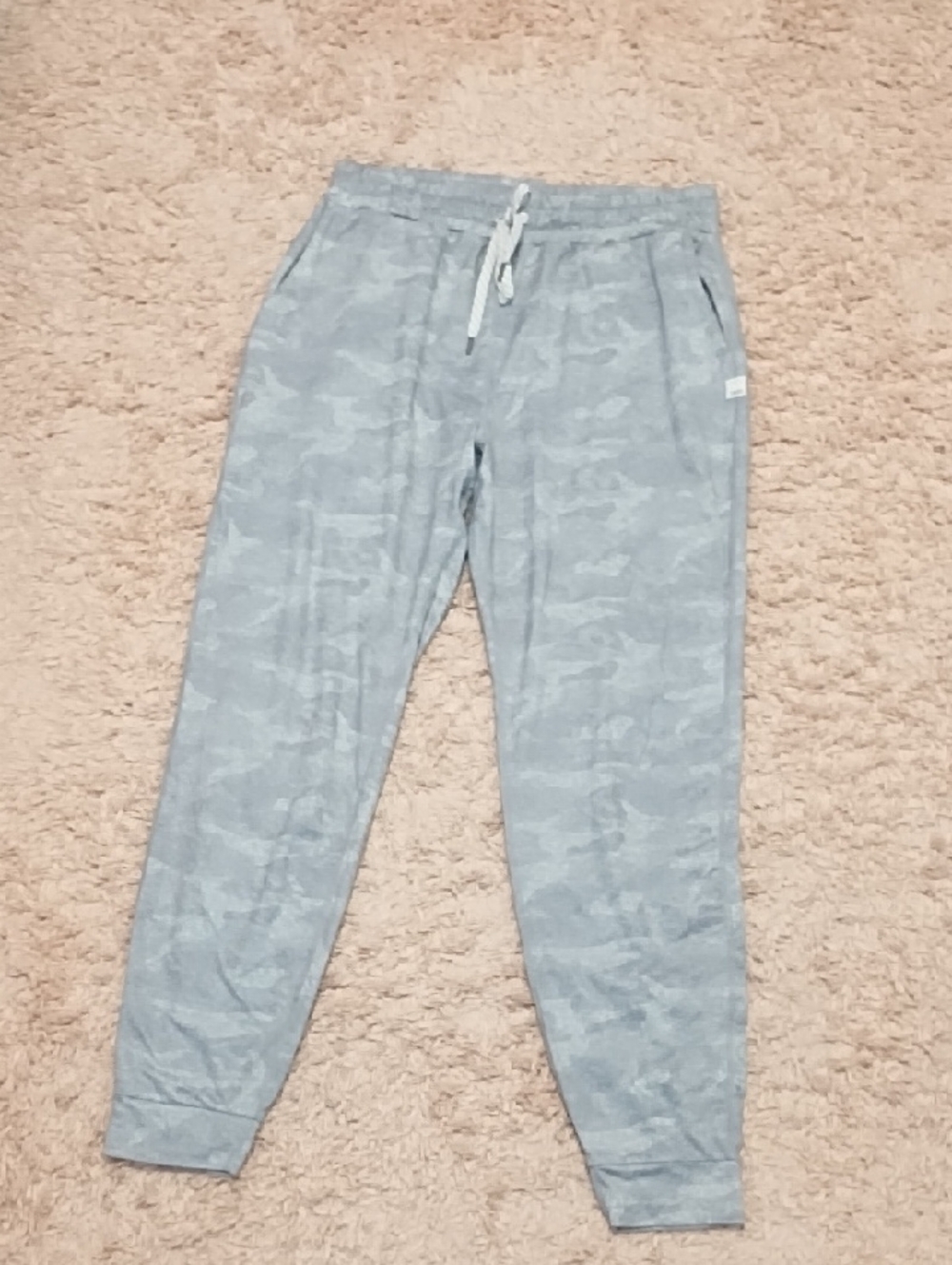 Vuori Light Gray Camo Joggers